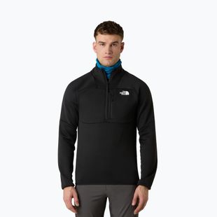 Férfi polárpulóver The North Face Meteora 1/4 Zip Fleece black