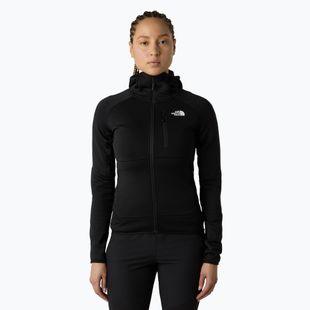 Női pulóver The North Face Meteora Full Zip fekete