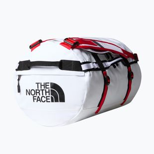 Utazótáska The North Face Base Camp Duffel S 50 l fehér/fekete/magaslati piros
