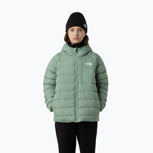 Gyerek The North Face Reversible Perrito kapucnis pehelydzseki, slate moss