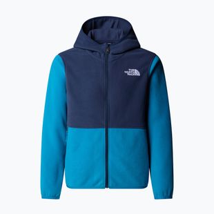 Gyerek polárdzseki The North Face Teen Glacier Full Zip Hoodie dusk blue/summit navy