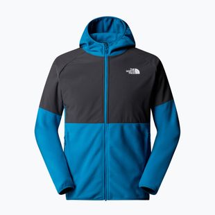 Férfi pulóver The North Face Glacier Heavyweight Full Zip HD alkonykék/aszfalt szürke