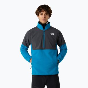 Férfi pulóver The North Face Glacier Heavyweight 1/2 Zip alkonykék/aszfalt szürke