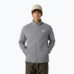 Férfi fleece pulóver The North Face Glacier Fleece középszürke szürke szőrzet