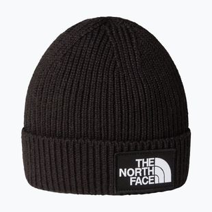 Gyerek téli sapka The North Face Baby Logo Box Beanie tnf black