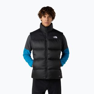 Férfi mellény The North Face Diablo Down 2.0 fekete/fekete/újrahasznosított pehely