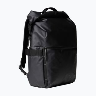 Férfi városi hátizsák The North Face Base Camp Voyager Rolltop 25 l fekete/aszfalt szürke