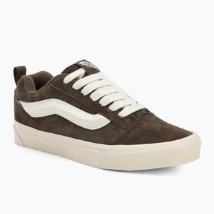 Vans Knu Skool disznó szarvasbőr szén barna cipő