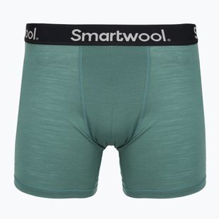 Férfi termoaktív boxeralsó Smartwool Everyday Merino Boxer Brief Boxed black dusty teal