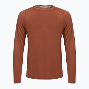 Férfi termoaktív hosszú ujjú felső Smartwool Merino Sport 120 burnt sienna