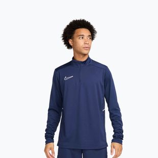 Férfi hosszú ujjú futball edzőfelső Nike Academy Dri-Fit Drill Top midnight navy/midnight navy/white