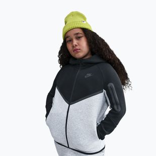 Gyerek pulóver Nike Sportswear Tech Fleece Full-Zip dark grey heather/black/black/black