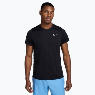 Férfi teniszpóló Nike Court Dri-Fit Victory fekete/fehér