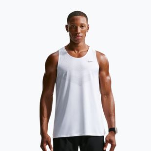Férfi futó póló Nike Stride white