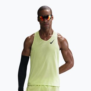 Férfi futó póló Nike AeroSwift Dri-Fit ADV light lemon twist/black