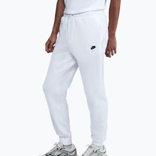Férfi nadrág Nike Club Jogger white/white/black
