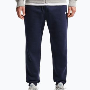 Férfi nadrág Nike Club Cuffed Brushed obsidian/obsidian/white