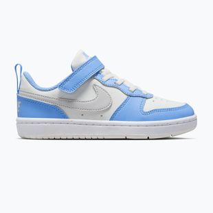 Gyerekcipők Nike Court Borough Low Recraft summit white/cobalt pulse/vast grey