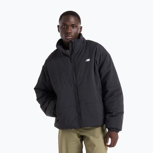 Férfi bélelt dzseki New Balance Hoops Puffer black