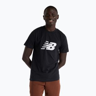 Férfi New Balance Graphic V Flying póló fekete