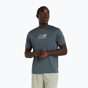Férfi New Balance Athletics Reflective grafit futópóló