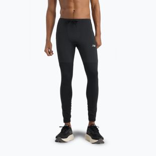 Férfi New Balance Sleek Pocket futó leggings fekete