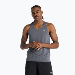 Férfi New Balance Race Day Tank grafit futó tank felső