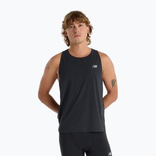 Férfi New Balance Race Day Ultra Light Singlet fekete futó felső