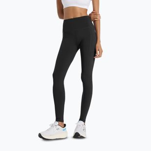 Női futó leggings New Balance Sleek Pocket High Rise fekete