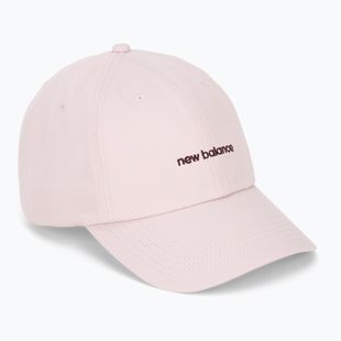 Női New Balance 6 Panel Linear Logo sapka rosesugar
