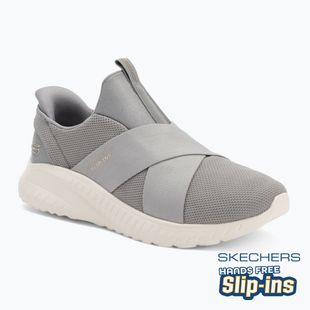 Női cipők SKECHERS Bobs Squad Chaos Your Moment szürke