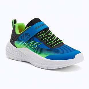 Skechers Microspec Advance gyerekcipő kék/lime