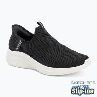 Női SKECHERS Ultra Flex 3.0 Easy Win fekete/fehér cipő