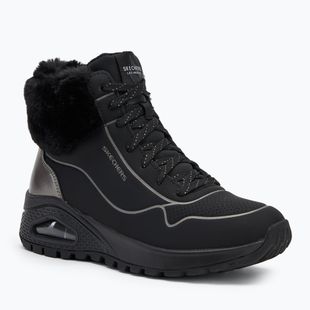 Női cipő SKECHERS Uno Rugged Fall Shimmer black/metallic