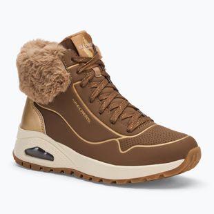 Női cipő SKECHERS Uno Rugged Fall Shimmer taupe/metallic