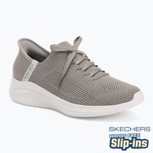 Női SKECHERS Ultra Flex 3.0 Elevated Motion barna cipő