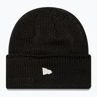 Téli sapka New Era Metal Pin Wide Cuff Knit Beanie black
