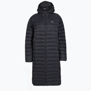 Női téli dzseki Patagonia Recycled Down Sweater Parka fekete