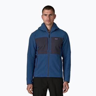 Férfi Patagonia R2 TechFace Hoody softshell kabát clement kék