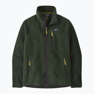 Férfi trekking pulóver Patagonia Retro Pile old growth green