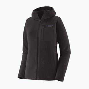 Női Patagonia R1 Air Full-Zip Fleece Hoody fekete