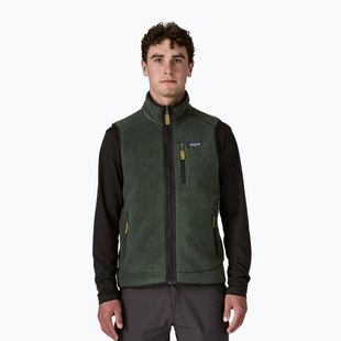 Férfi mellény Patagonia Retro Pile Fleece öreg növekedésű zöld