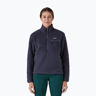 Női Patagonia Retro Pile fleece pulóver Marsupial sunken kék