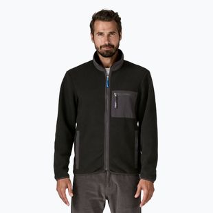 Patagonia férfi pulóver Synch fekete egyszínű