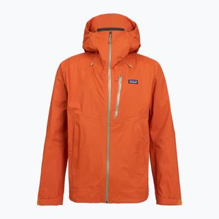 Férfi esőkabát Patagonia Granite Crest Rain coal orange