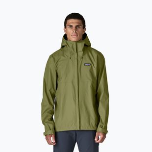 Férfi esőkabát Patagonia Torrentshell 3L Rain caper green