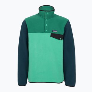 Férfi trekking pulóver Patagonia LW Synch Snap-T P/O aqua stone