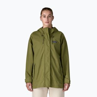 Női esőkabát Patagonia Outdoor Everyday Rain caper green