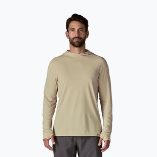 Férfi pulóver Patagonia Capilene Ultra Hoody pumice/dyno white x-dye