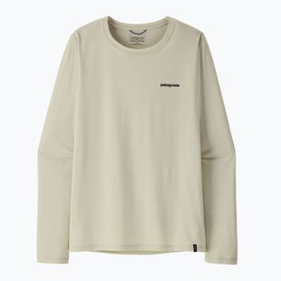 Női hosszú ujjú felső Patagonia Capilene Cool Daily Shirt - Boardshort Logo dyno white